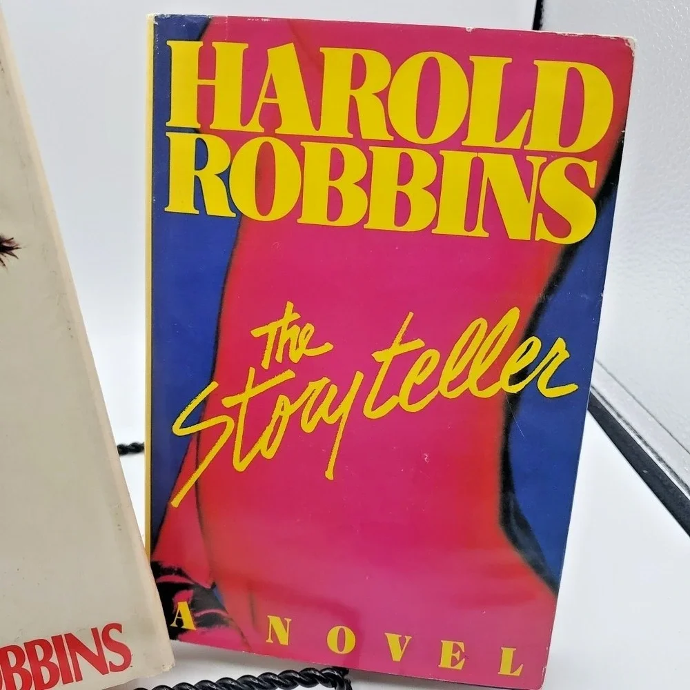 The Storyteller Harold Robbins Vintage 1985 Descent from Xanadu Erotic PB‎ lot 2